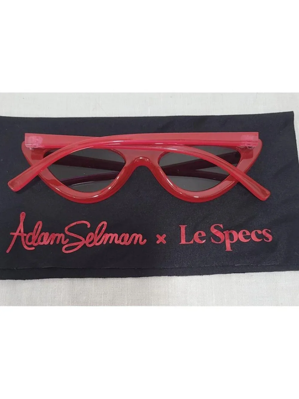 Adam Selman x Le Sepcs The Last Lolita Red Sunglasses
